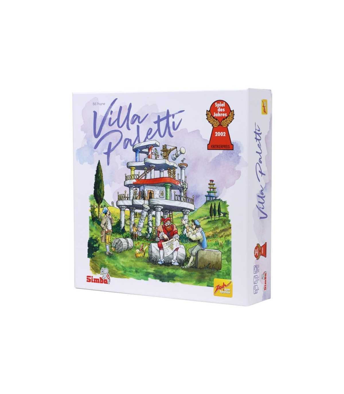 Villa Paletti - Gioco da Tavolo di Abilità e Strategia per Famiglie, 2-4 Giocatori, 30 Minuti di Divertimento!