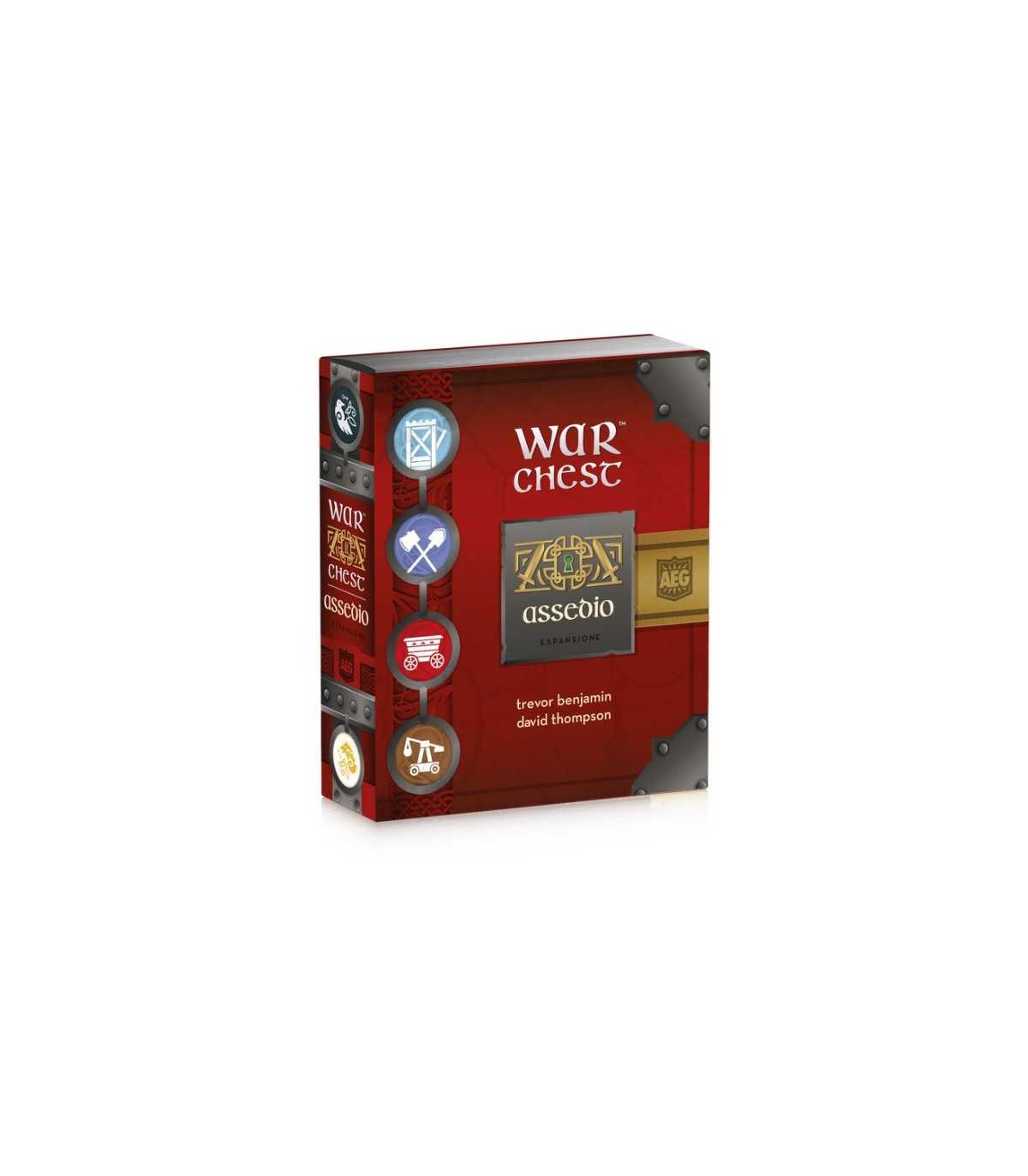 War Chest: Assedio - Espansione Strategica per 2-4 Giocatori, Gioco di Tattica e Costruzione nel Medioevo, Voto GYF 8.2