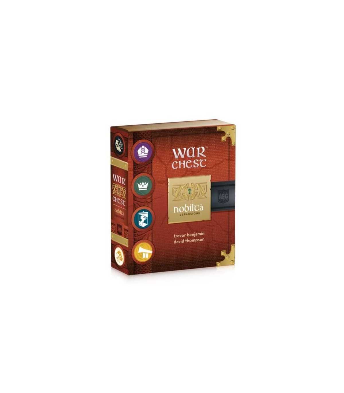 War Chest: Nobiltà - Espansione per Giochi di Guerra, Strategia Medievale per 2-4 Giocatori, Voto GYF 8.3, 45 Minuti di Gioco