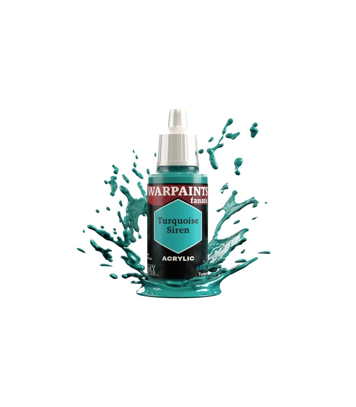 Warpaints Fanatic Acrylics - Turquoise Siren