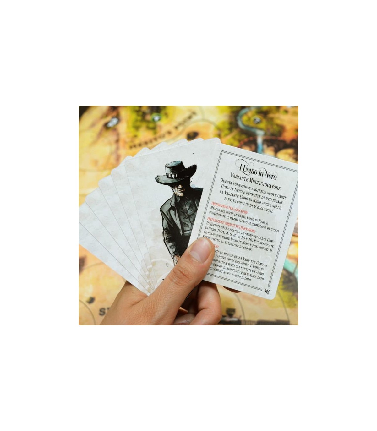 Western Legends: L'Uomo in Nero - Espansione Multigiocatore (2-6 Giocatori, 90 min) - Gioco di Strategia e Bluff