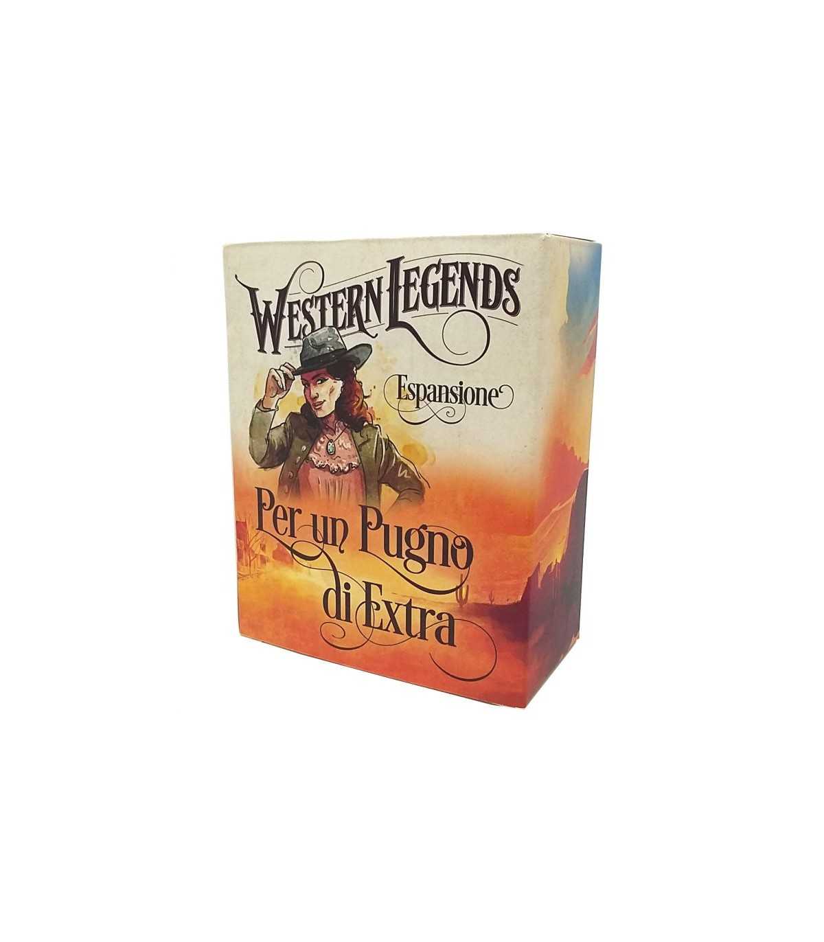 Western Legends: Per un Pugno di Extra - Espansione con 6 Nuovi Personaggi, Carte Storia e Equipaggiamenti per Avventure nel Far