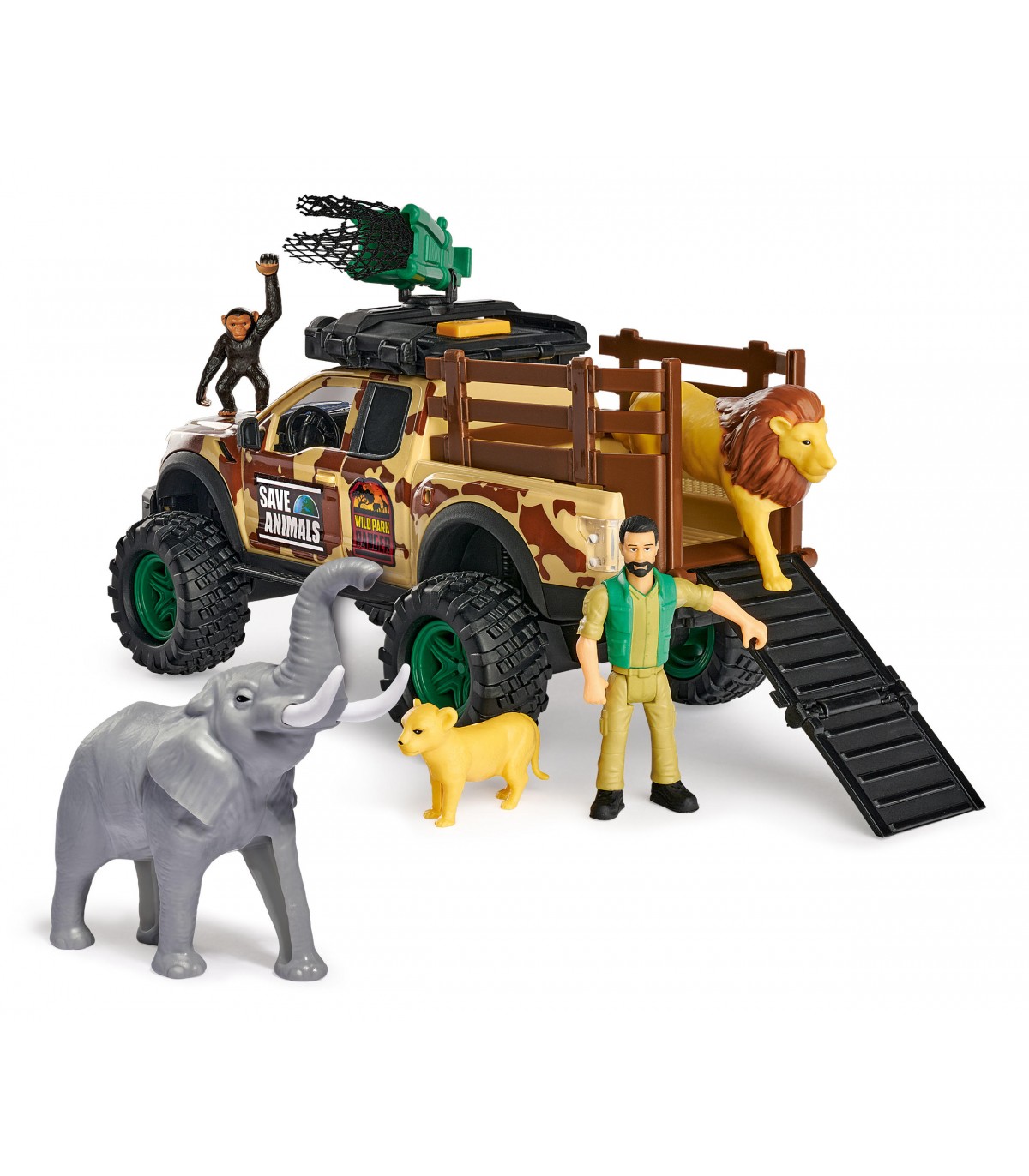 Wild Park Ranger con Ford Raptor in scala 1:24, luci e suoni