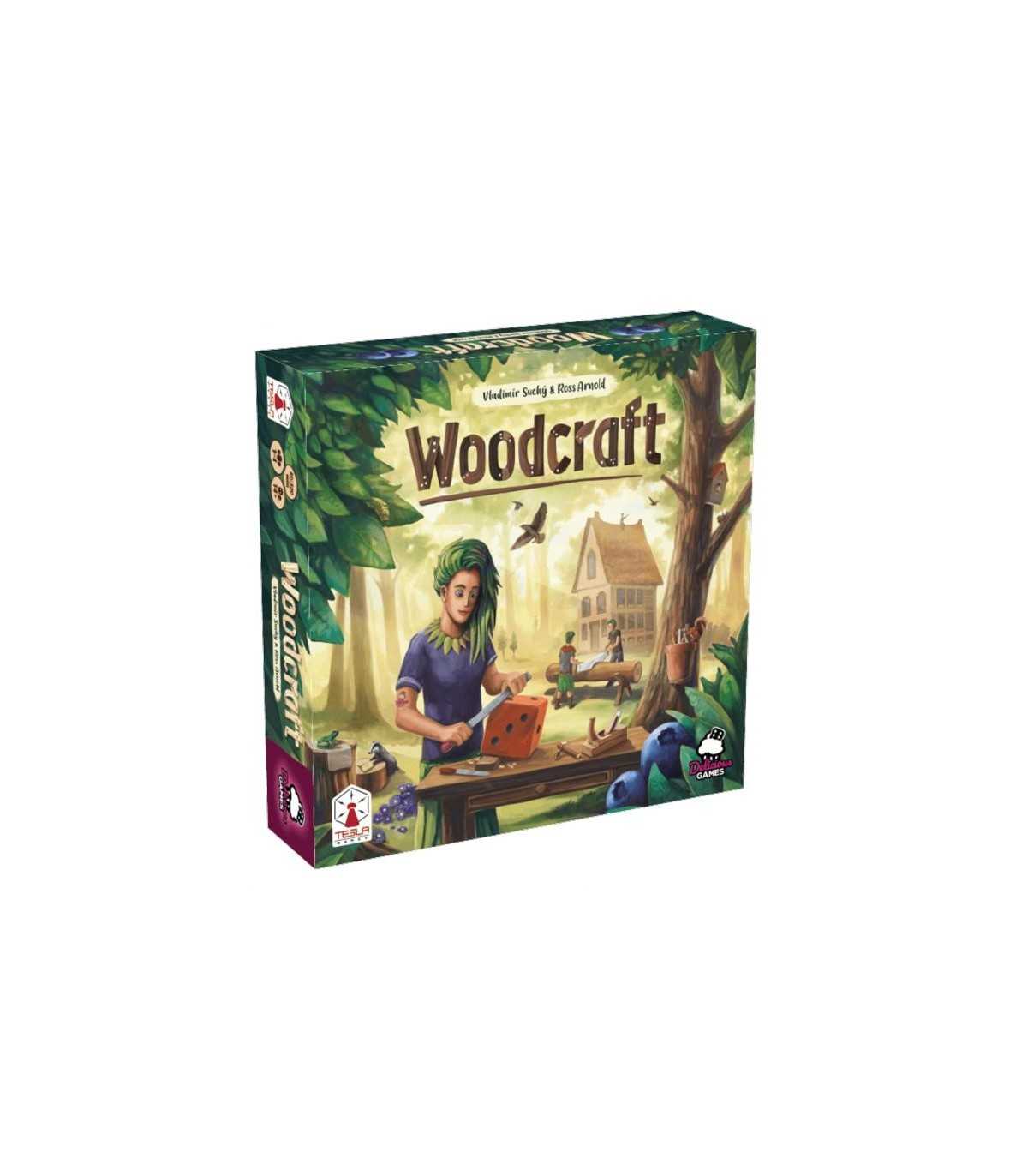 Woodcraft: Gioco da Tavolo di Artigianato nella Foresta - 1-4 Giocatori, 90 Minuti di Strategia e Creatività