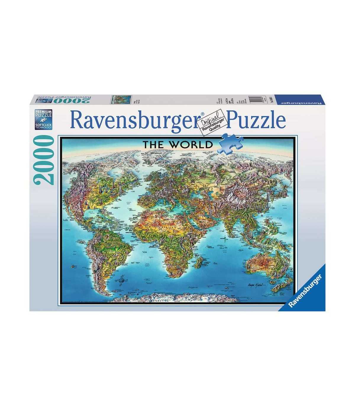 World Map - Puzzle 2000 pezzi