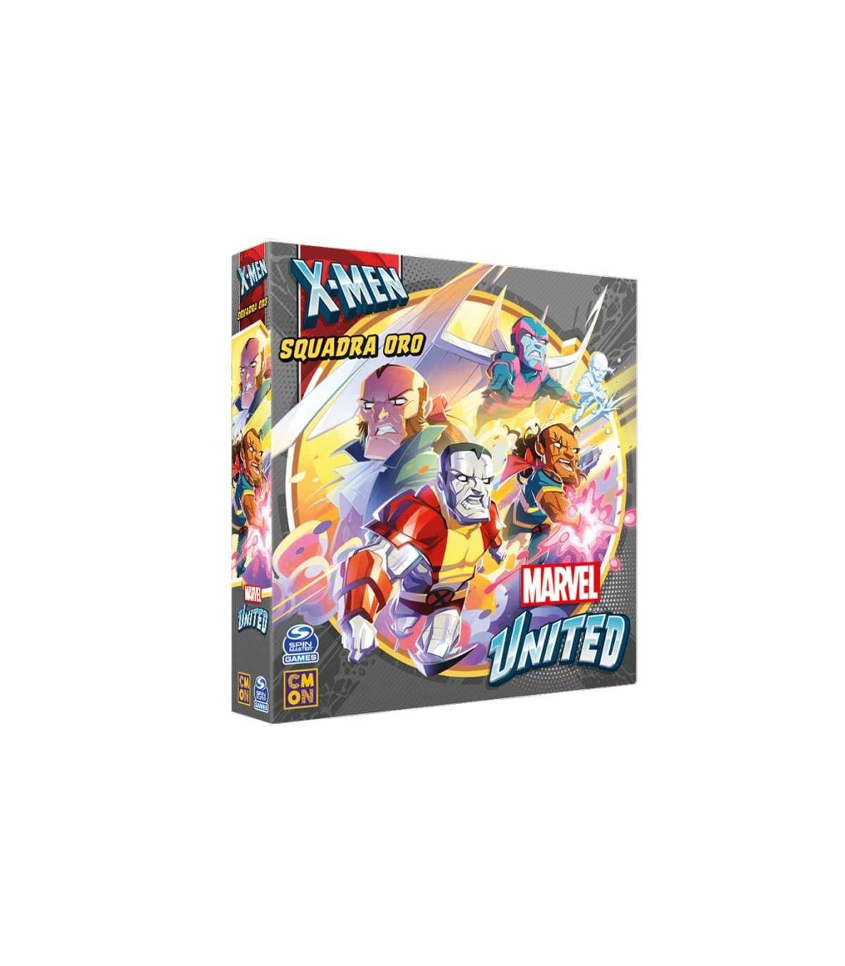 X-Men United - Squadra Oro: Espansione Cooperativa per 1-6 Giocatori, Combatti il Club Infernale! Gioco di Strategia Divertente