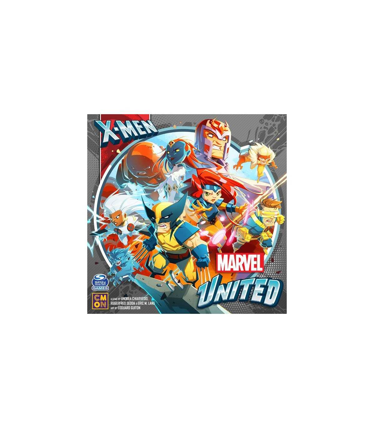Marvel United - X-Men: Gioco da Tavolo Cooperativo 1-5 Giocatori, Strategia Marvel, 40 Minuti, 14+ - Asmodee