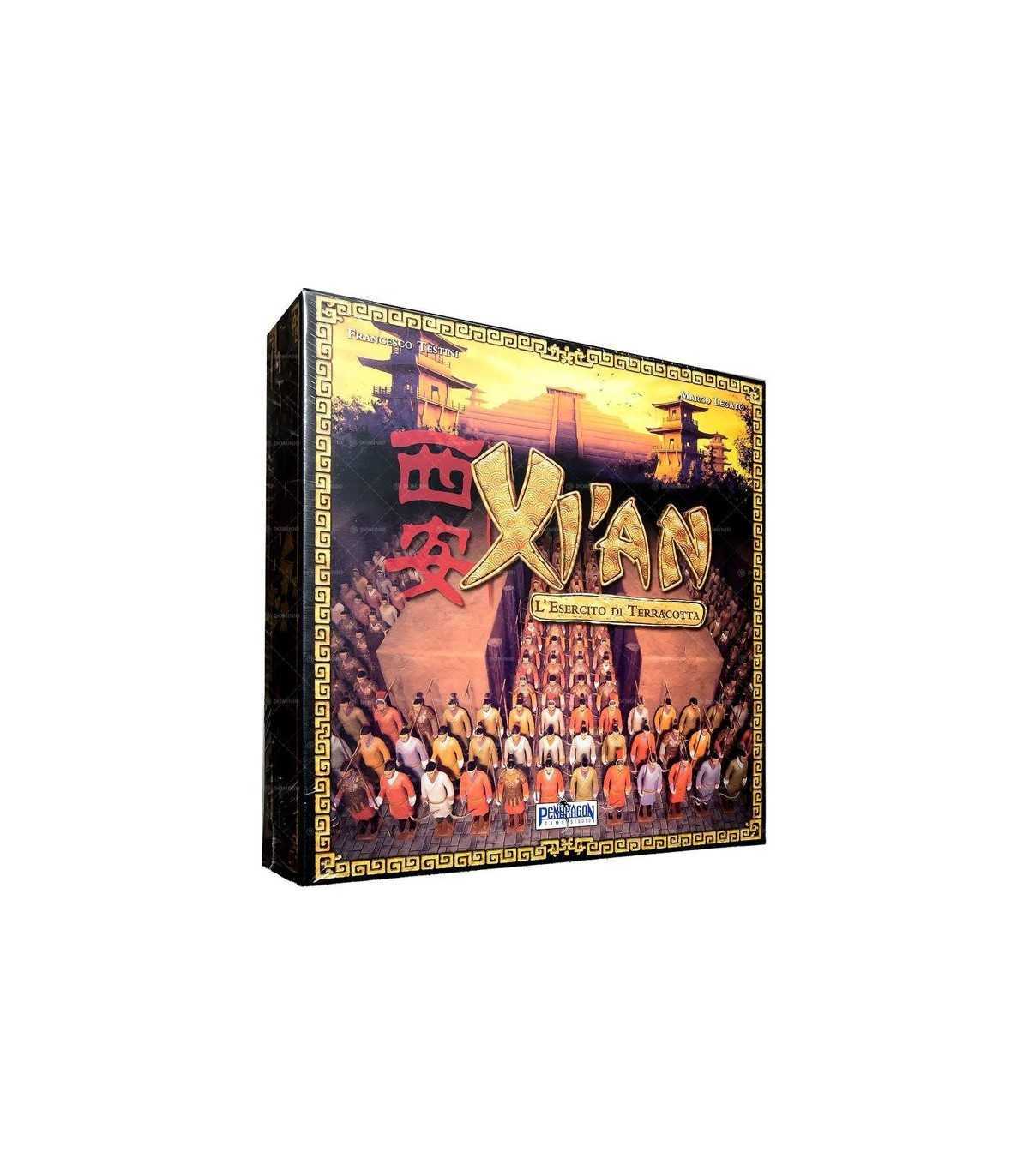 Xi'An - Gioco da Tavolo Strategico (2-4 Giocatori) | Gestione Risorse & Miniature | Età 14+ | 60 Minuti di Avventura Storica