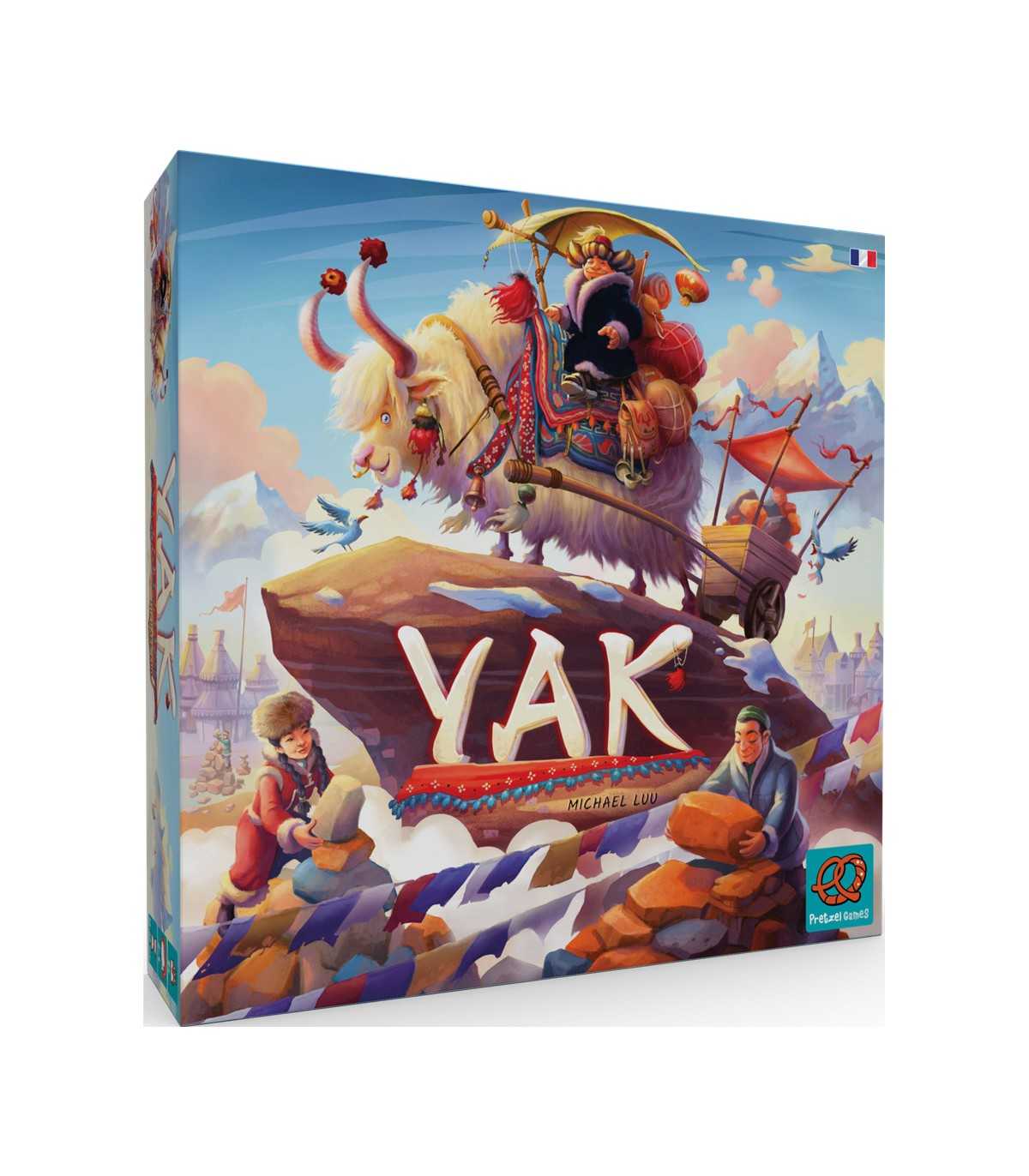 Yak - Gioco da Tavolo Strategico per Famiglie, 2-4 Giocatori, Avventura in Himalaya, 45 Minuti di Divertimento!
