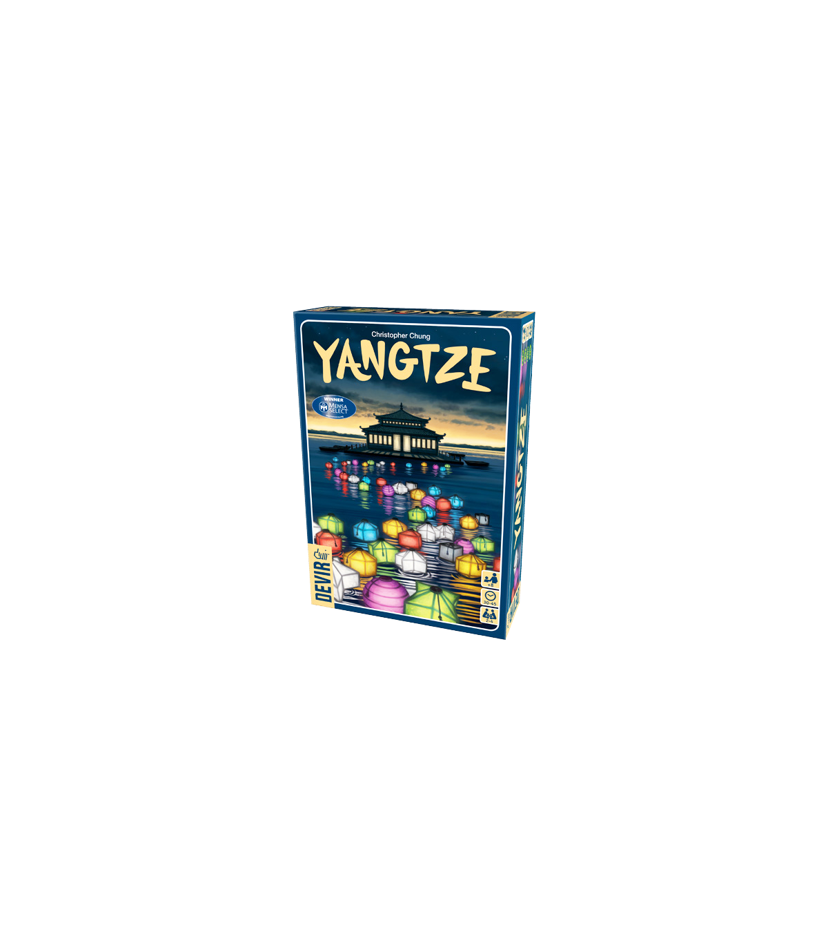 Yangtze - Gioco da Tavolo Strategico per Famiglie, 2-4 Giocatori, 30 Minuti di Divertimento e Competizione, Devir