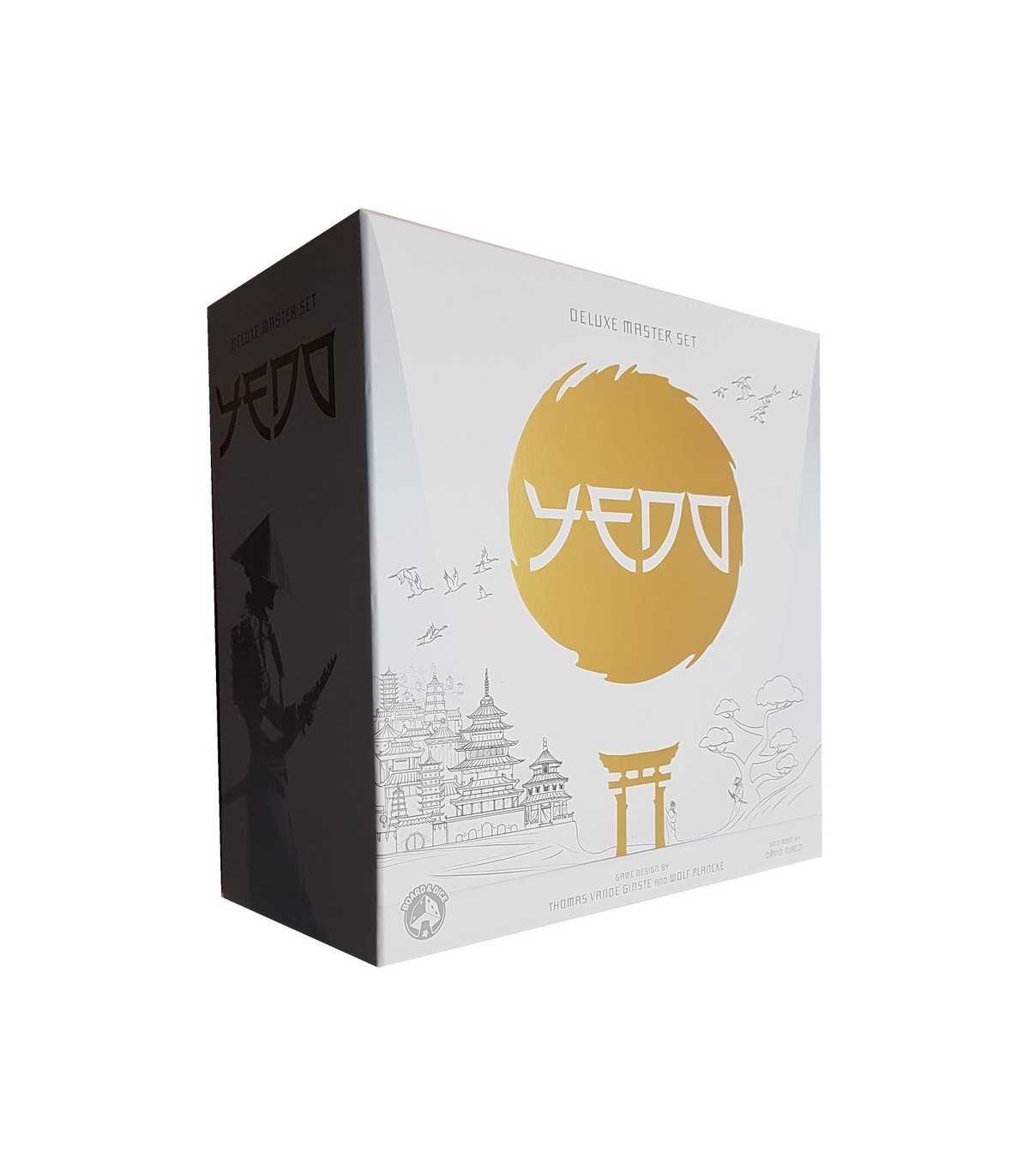 Yedo: Deluxe Master Set - Gioco di Strategia Giapponese per 1-5 Giocatori, Edizione Deluxe con Componenti Aggiornati