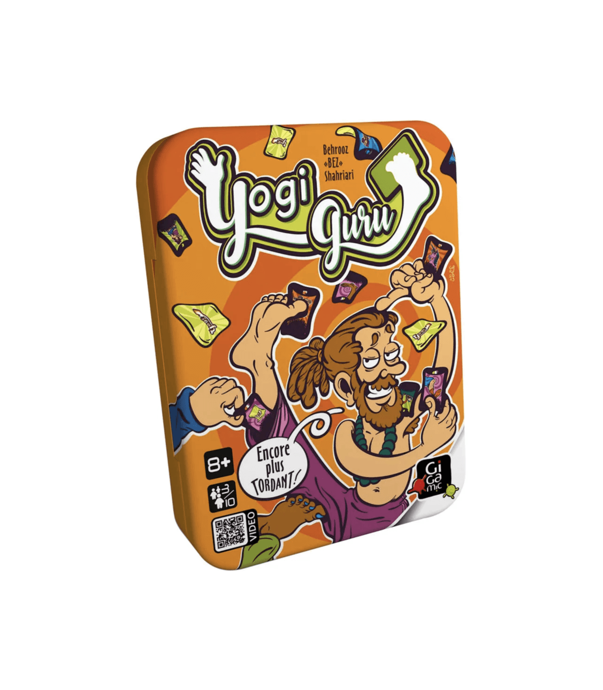 Yogi - Guru: Il Gioco di Destrezza Divertente per Feste e Serate, 60 Sfide per 3-10 Giocatori, Durata 15 Minuti