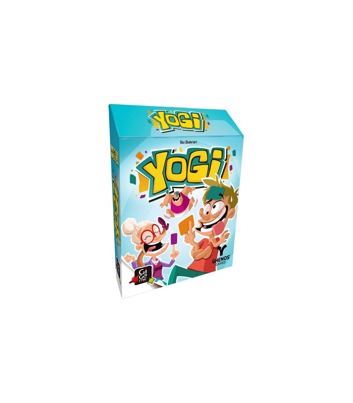 Yogi (Nuova versione) - Gioco di Società Divertente per 3-12 Giocatori, Sfide Fisiche e Risate in Famiglia