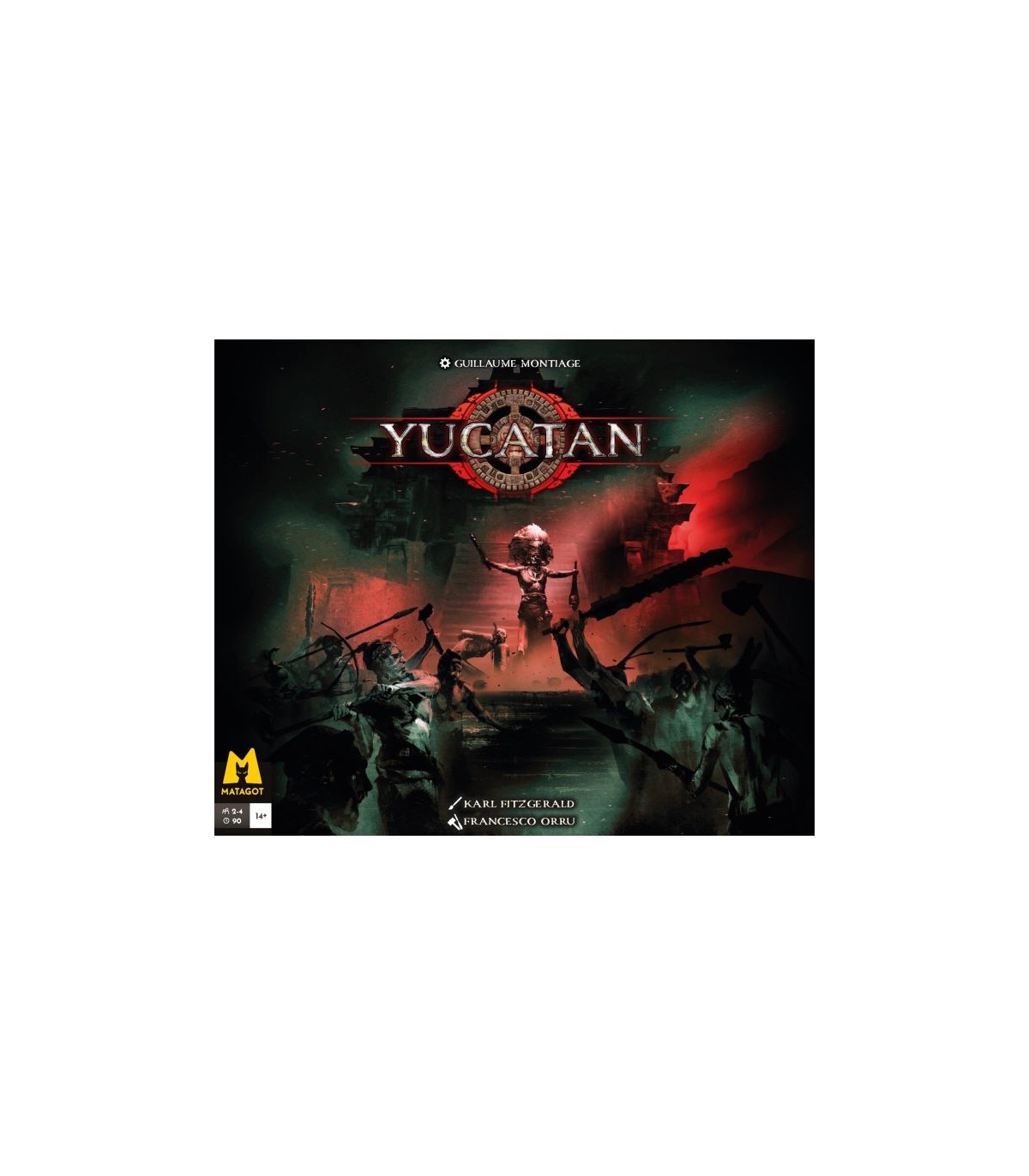 Yucatan - Gioco da Tavolo Strategico sui Maya | 2-4 Giocatori | 90 Minuti di Avventura e Combattimento | 2023