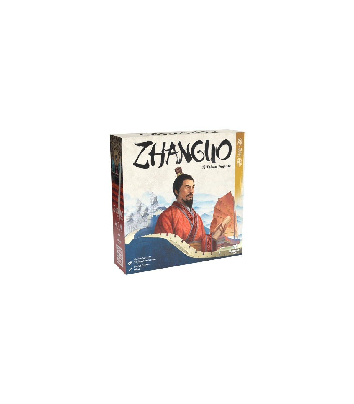 Zhanguo - Il Primo Impero: Gioco da Tavolo Strategico per 1-4 Giocatori, Ambientato nell'Antica Cina - Ghenos Games