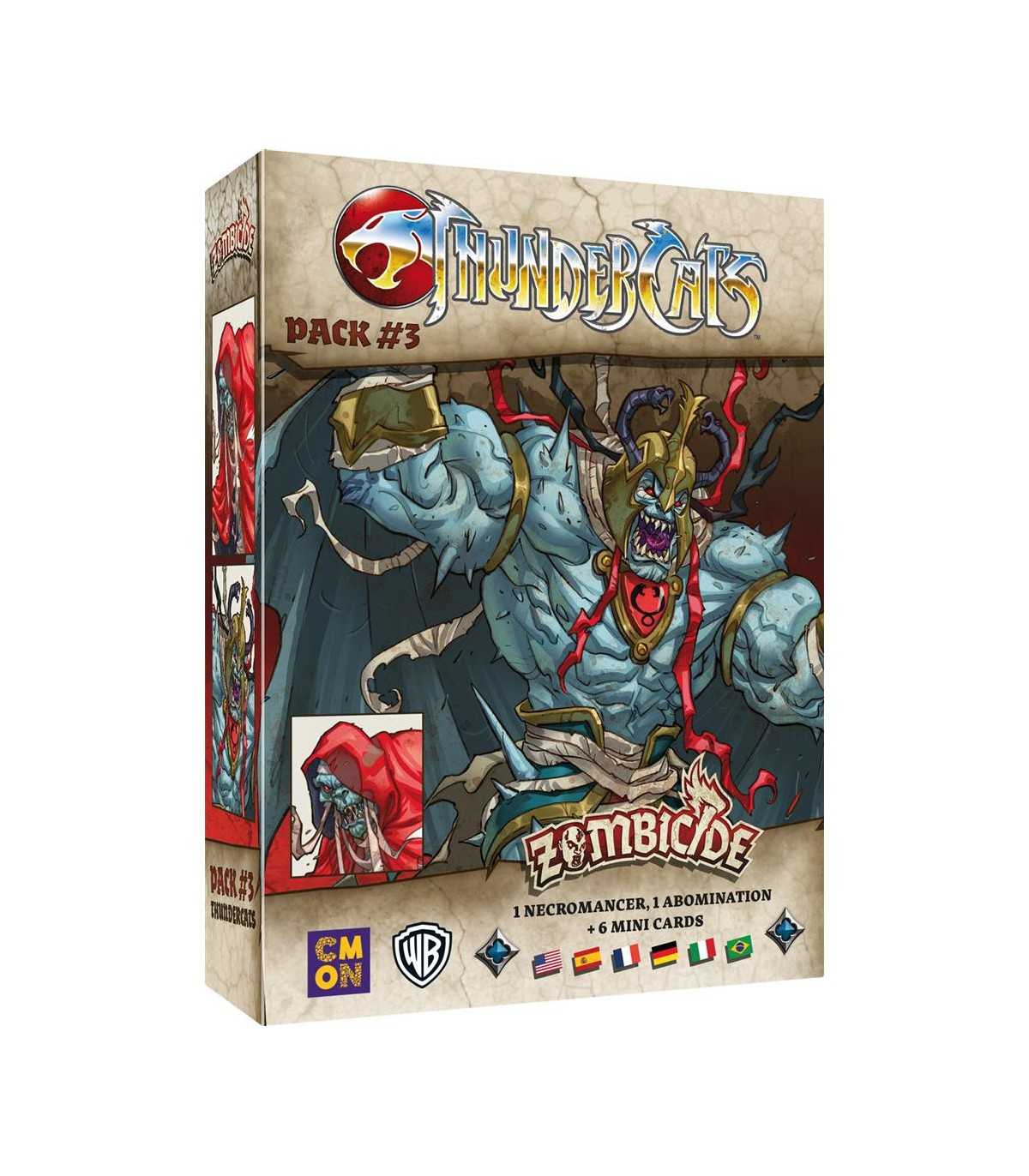 Zombicide - Black Plague - Thundercats Pack 3 di Asmodee | Espansione Cooperativa con Mumm-Ra e Miniature Dettagliate