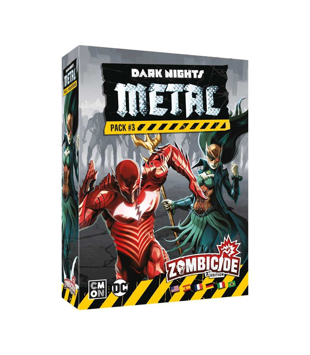 Zombicide - Seconda Edizione - Dark Nights Metal Pack 3: Espansione con The Drowned e The Red Death per 1-6 Giocatori!