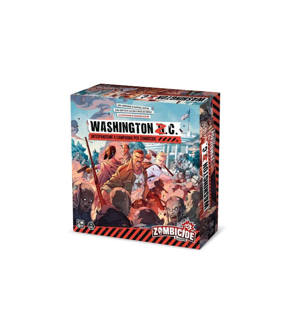 Zombicide - Seconda Edizione - Washington Z.C. | Gioco Cooperativo 1-6 Giocatori | Missioni e Sopravvissuti Unici