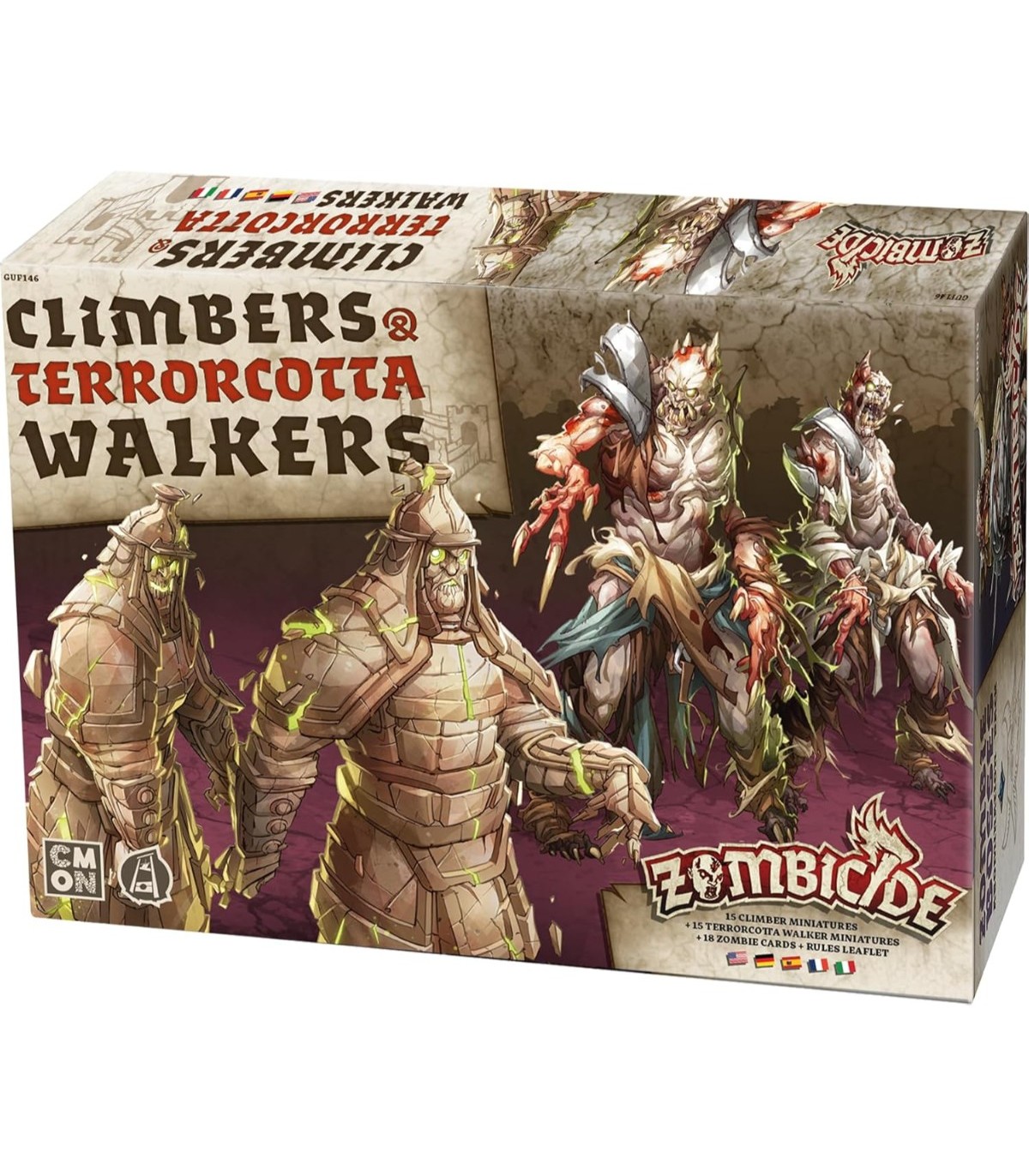 Zombicide - White Death: Climbers & Terrorcotta Pack