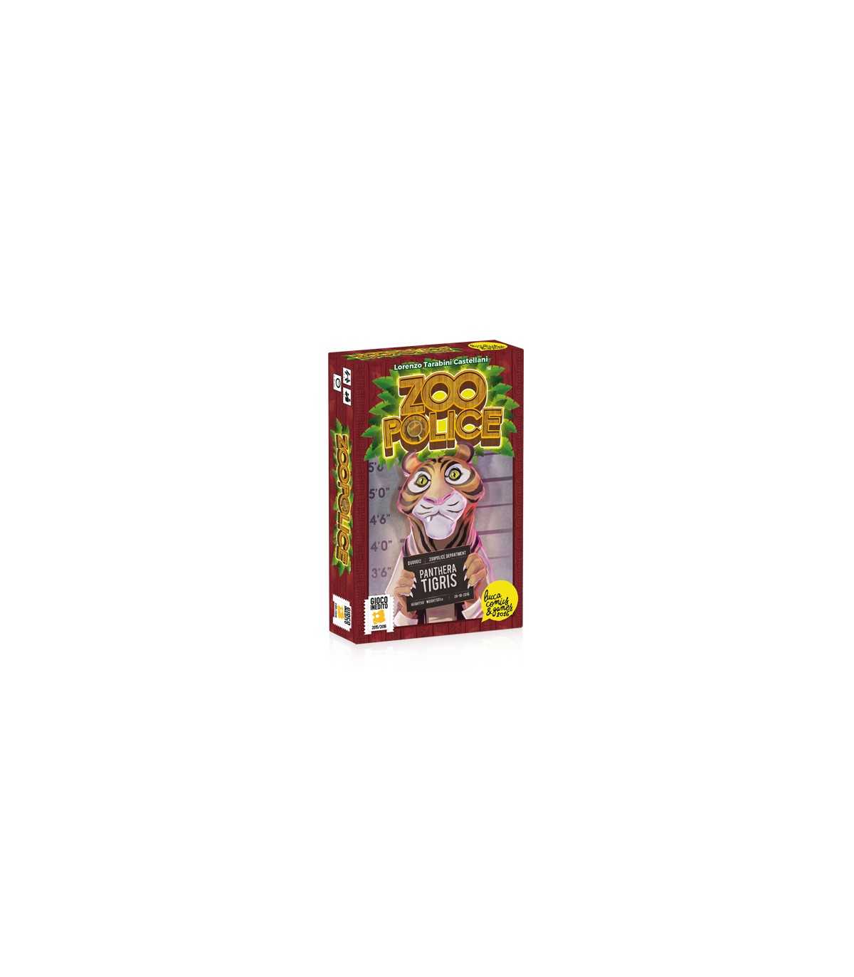 Zoo Police - Gioco da Tavolo per Bambini, Sfida tra Detective e Criminali, 3-4 Giocatori, Divertimento Assicurato!